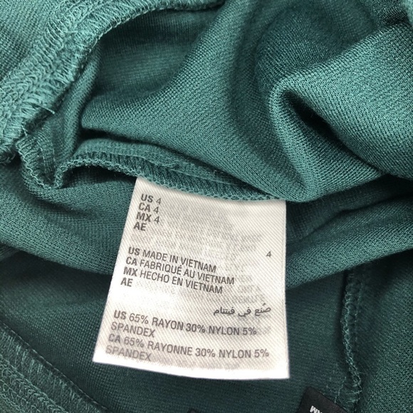 NWT INC Hunter Green Skinny Legging Sz 4 - Picture 7 of 8